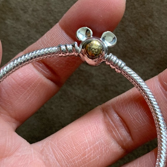 NWOT Disney 100th Anniversary Moments Snake Chain Bracelet - Picture 8 of 10